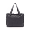 Chanel Tote CC Logo Black Leather