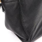Chanel Tote CC Logo Black Leather — view 8