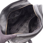 Chanel Tote CC Logo Black Leather — view 3