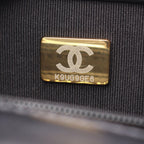 Chanel Shoulder Bag Quilted Small Flap Black Lambskin Chain — view 5