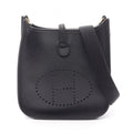 Hermes Shoulder Bag Evelyne TPM Amazon Black Leather TPM