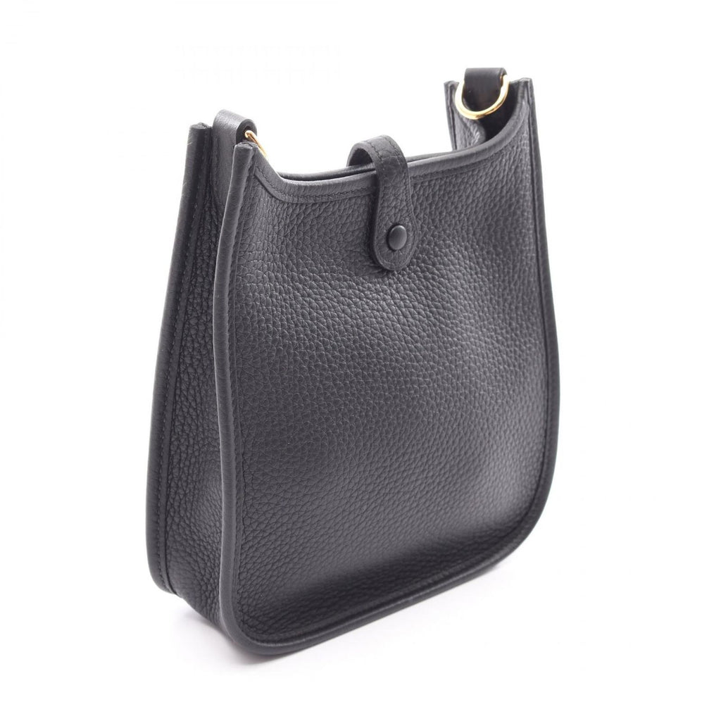 Hermes Shoulder Bag Evelyne TPM Amazon Black Leather TPM — view 2