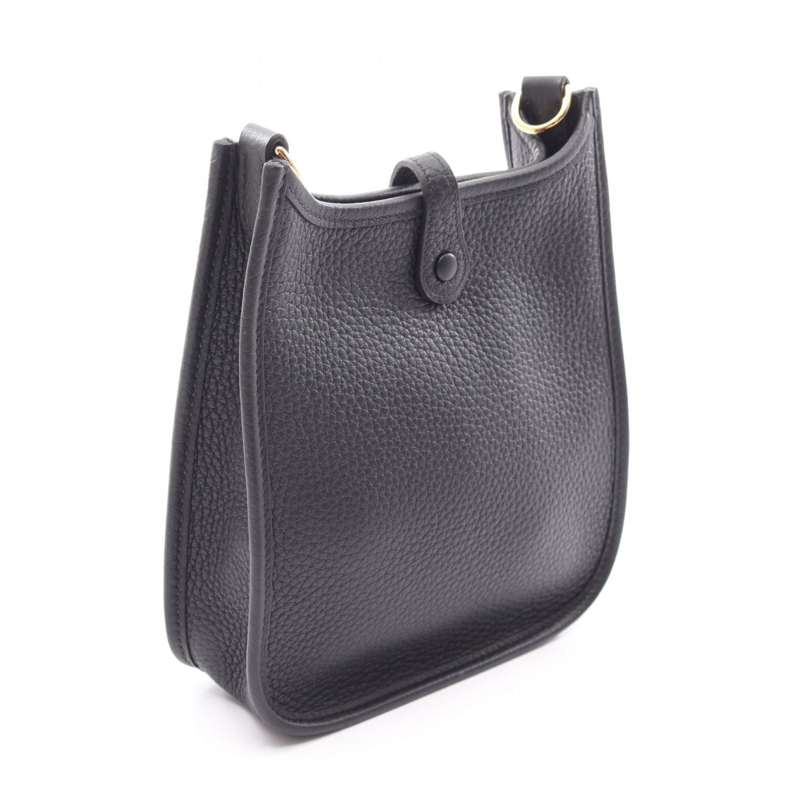 Hermes Shoulder Bag Evelyne TPM Amazon Black Leather TPM — view 2