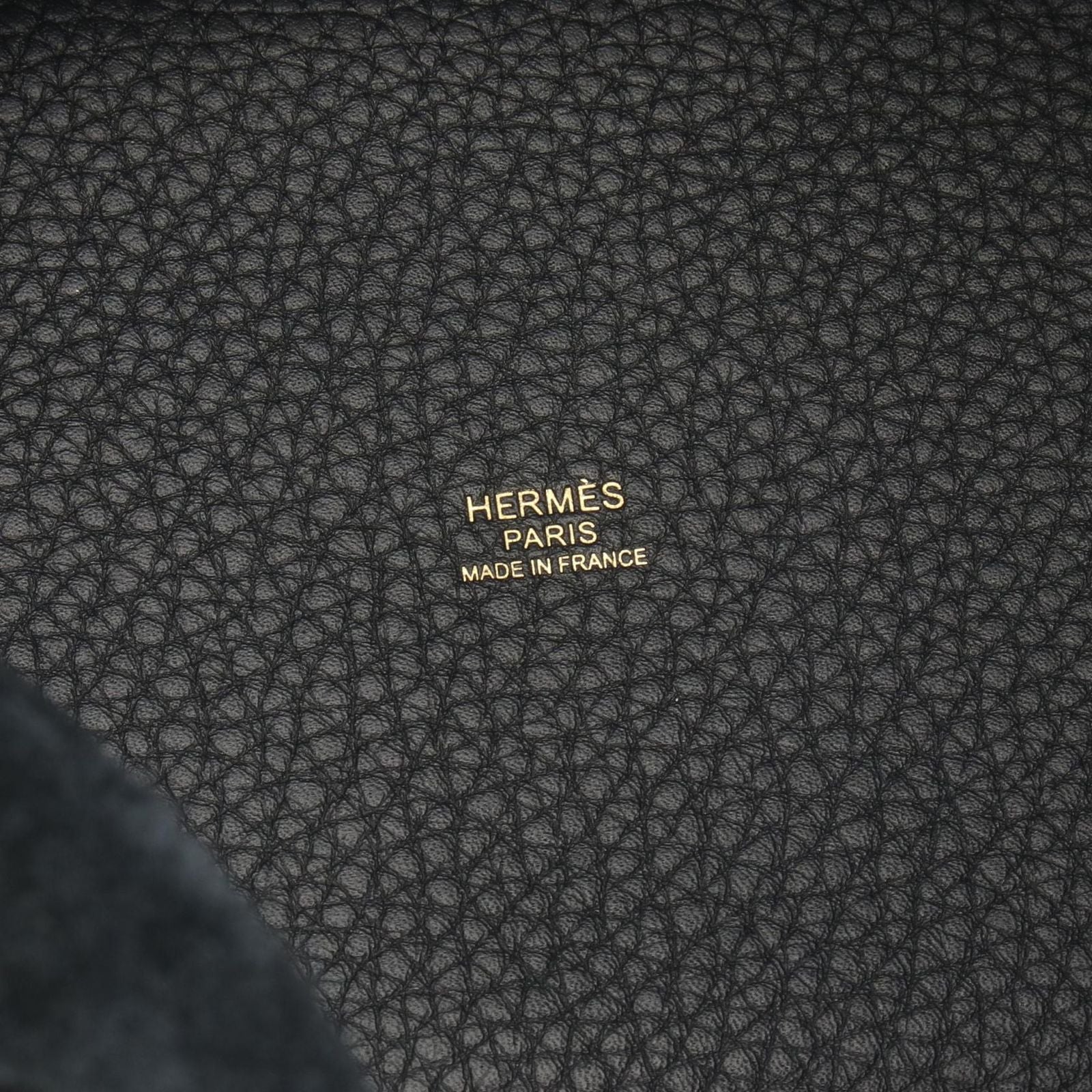 Hermes Handbag Picotin Lock PM Black Leather — view 4