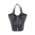 Hermes Handbag Picotin Lock PM Black Leather