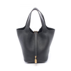 Hermes Handbag Picotin Lock PM Black Leather