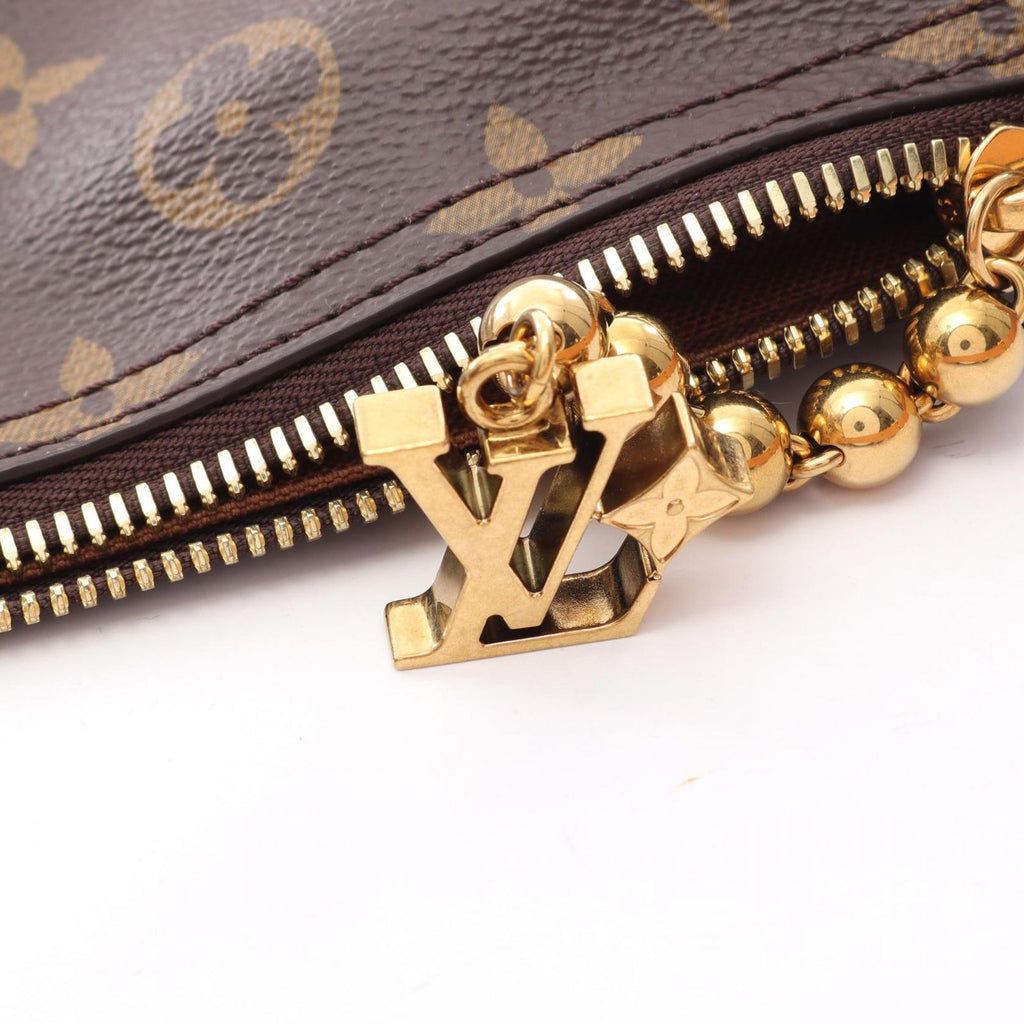 Louis Vuitton Shoulder Bag Vagabond Hobo Monogram Canvas Leather — view 7