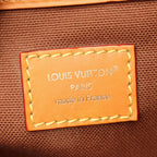 Louis Vuitton Shoulder Bag Vagabond Hobo Monogram Canvas Leather — view 4
