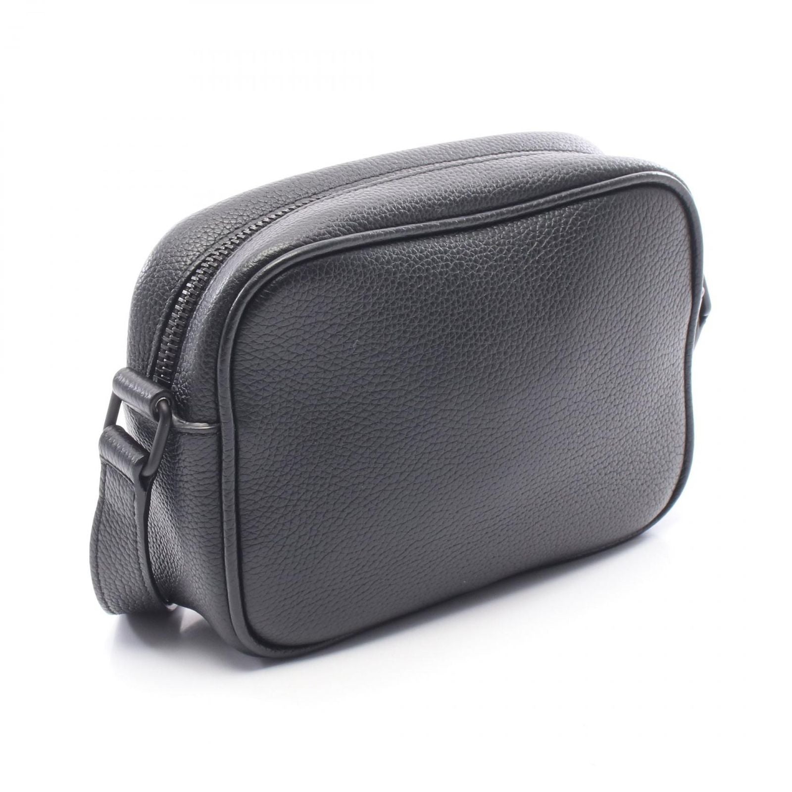 Saint Laurent Paris Shoulder Bag Camping Small Black Leather — view 2