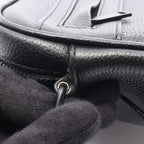 Saint Laurent Paris Shoulder Bag Camping Small Black Leather — view 7