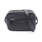 Saint Laurent Paris Shoulder Bag Camping Small Black Leather