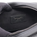 Saint Laurent Paris Shoulder Bag Camping Small Black Leather — view 4