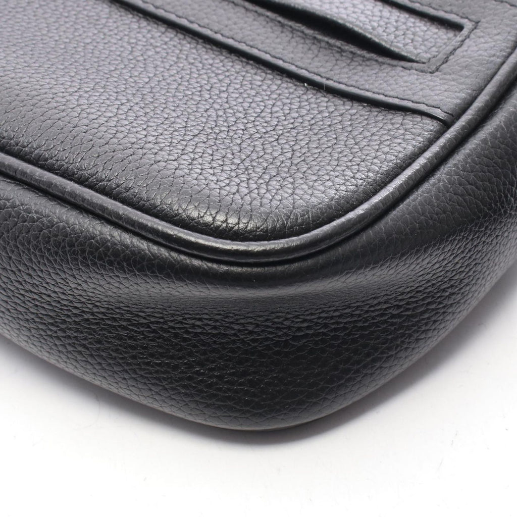 Saint Laurent Paris Shoulder Bag Camping Small Black Leather — view 6