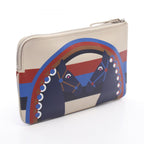 Hermes Pouch Carre Pocket Long Rainbow Love Beton Multi — view 2