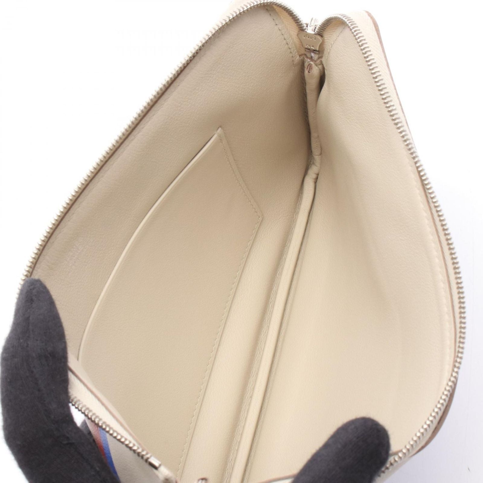 Hermes Pouch Carre Pocket Long Rainbow Love Beton Multi — view 3