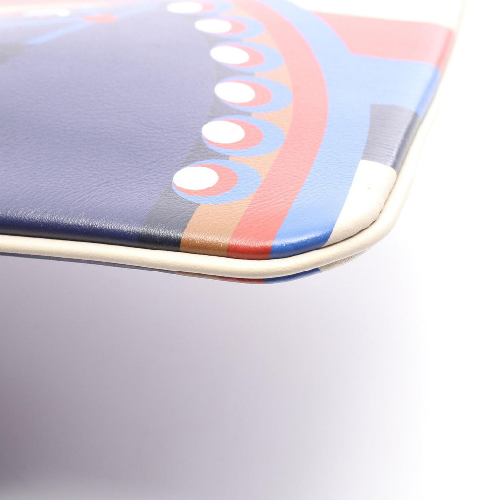 Hermes Pouch Carre Pocket Long Rainbow Love Beton Multi — view 7