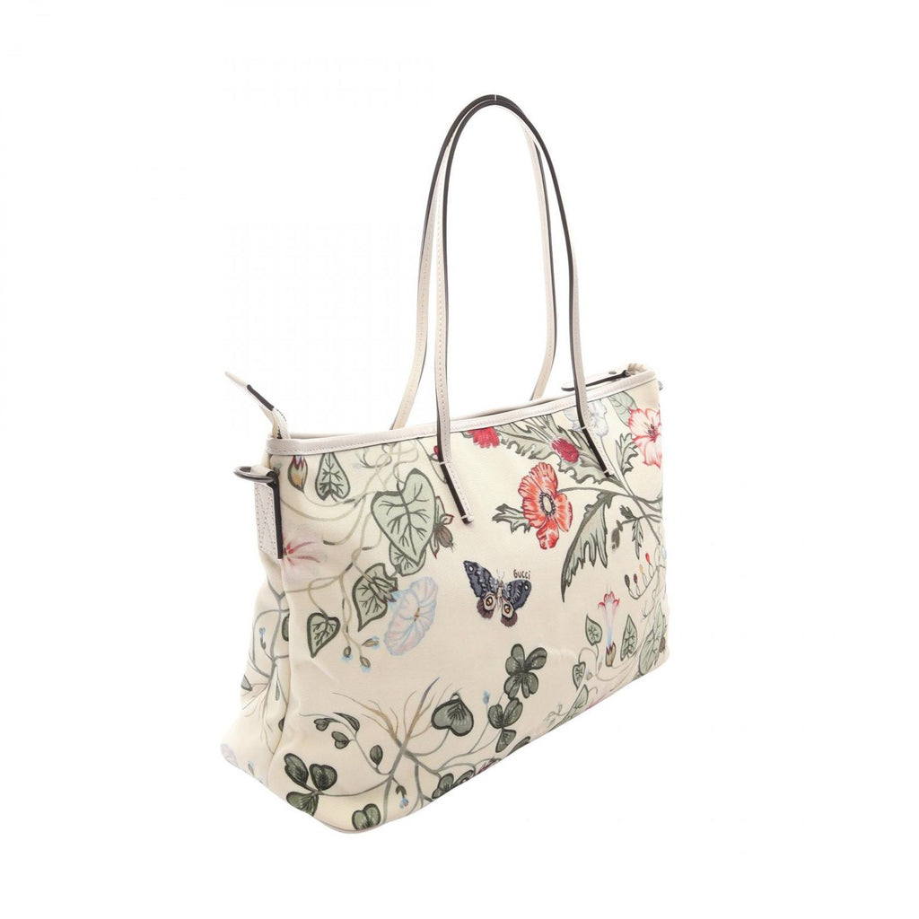 Gucci Tote Krisnight Flora Off White Multi Leather 2-Way — view 2
