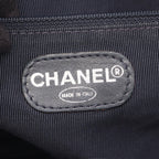 Chanel Backpack Quilted Black Caviar Leather Drawstring — view 4