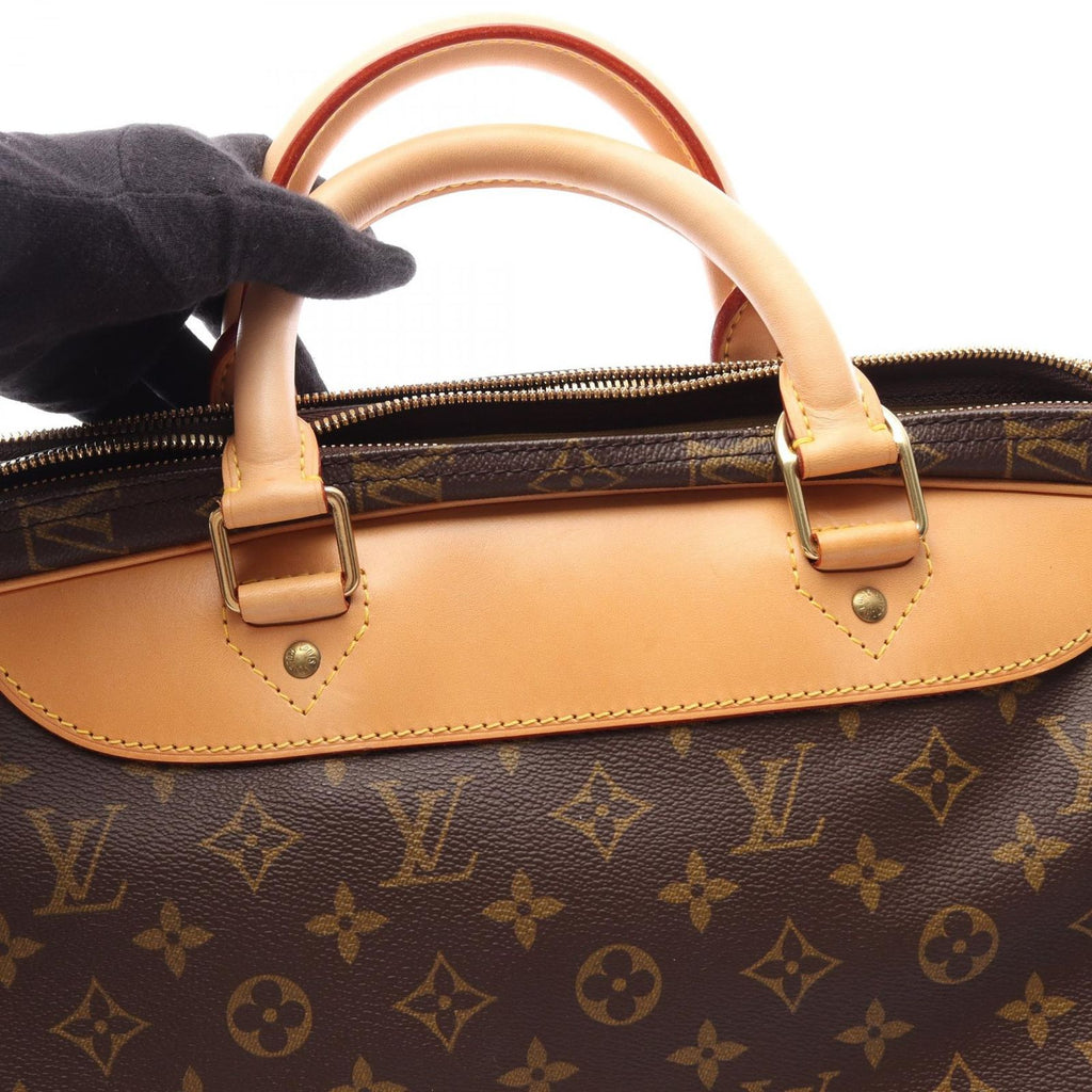 Louis Vuitton Boston Bag Alize Monogram 2-Way Canvas Leather Earl — view 7