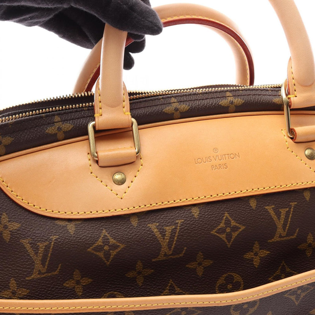 Louis Vuitton Boston Bag Alize Monogram 2-Way Canvas Leather Earl — view 8