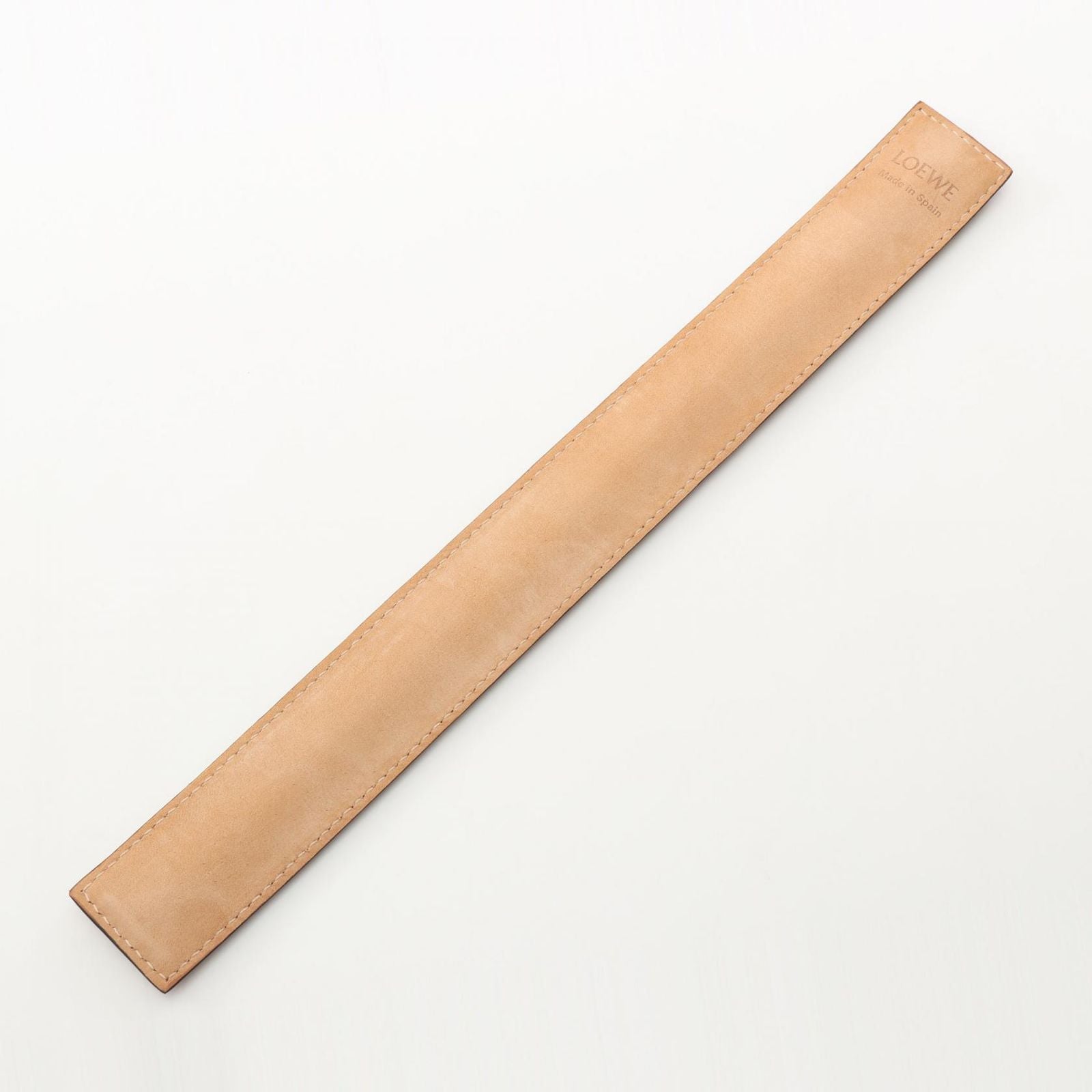 Loewe Bracelet Anagram Slap Small Brown Leather — view 4