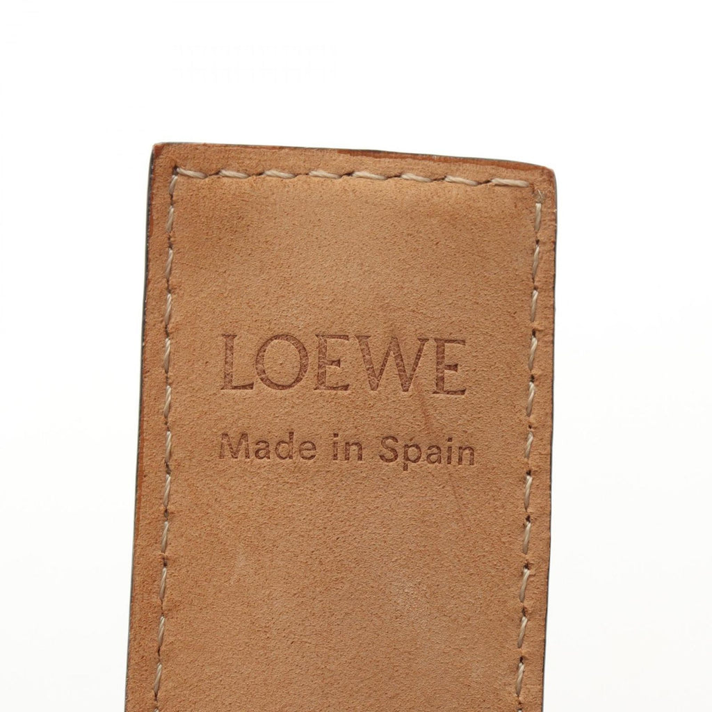 Loewe Bracelet Anagram Slap Small Brown Leather — view 3