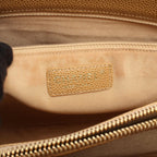 Chanel Tote Quilted Grand Shopping GST Beige Caviar Leather Chain — view 4