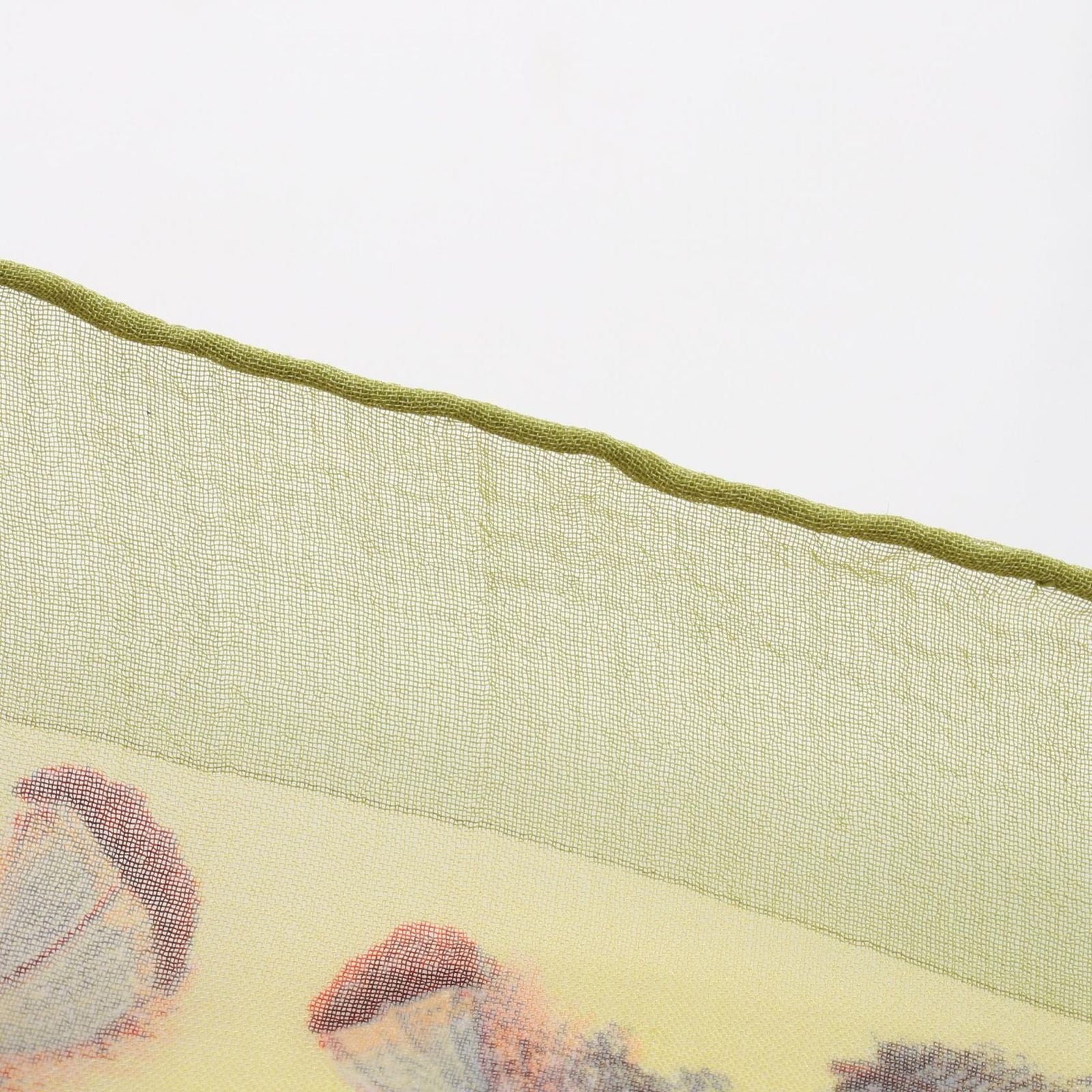 Hermes Scarf Petit Carre 45 Plumes Silk — view 4