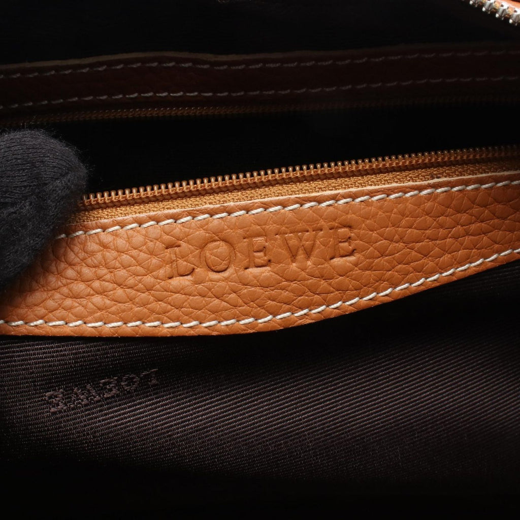 Loewe Senda Brown Leather Shoulder — view 4