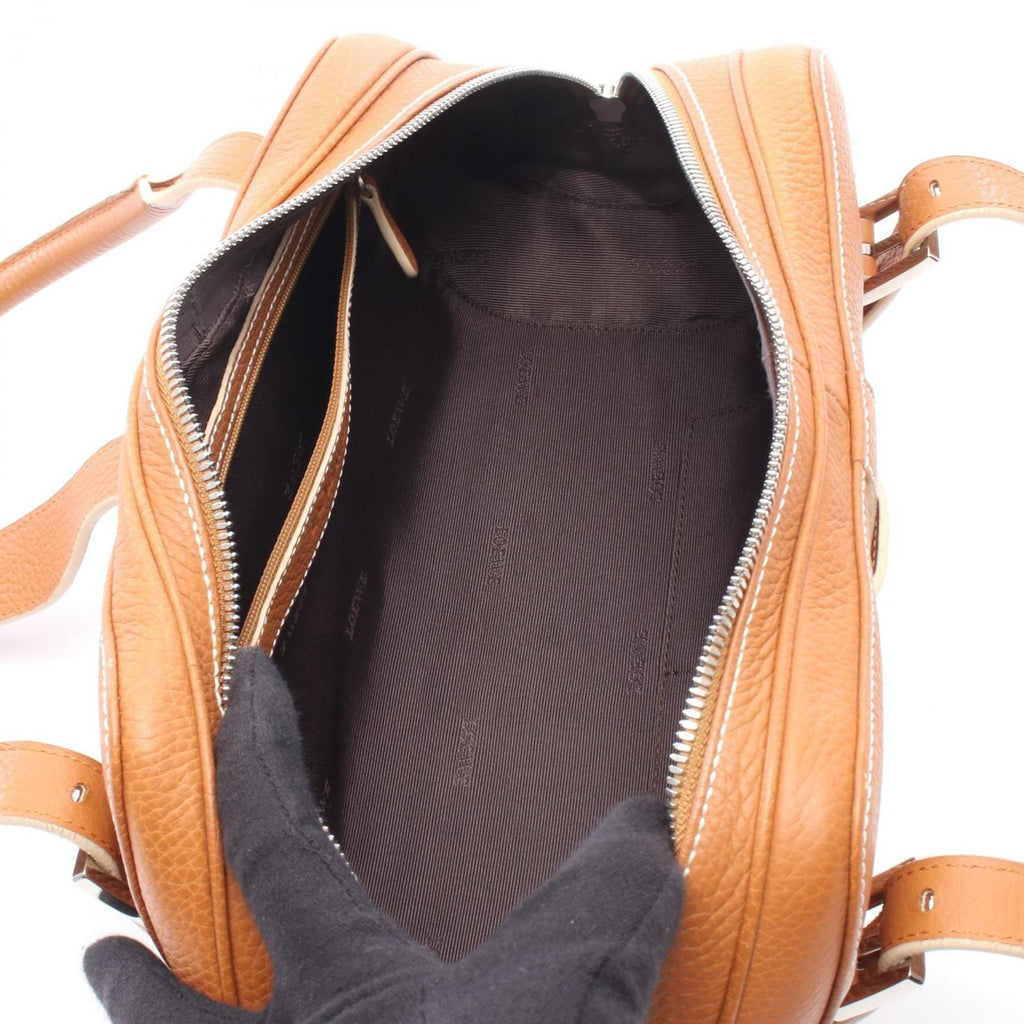 Loewe Senda Brown Leather Shoulder — view 3