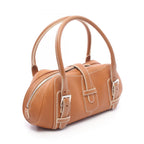 Loewe Senda Brown Leather Shoulder — view 2