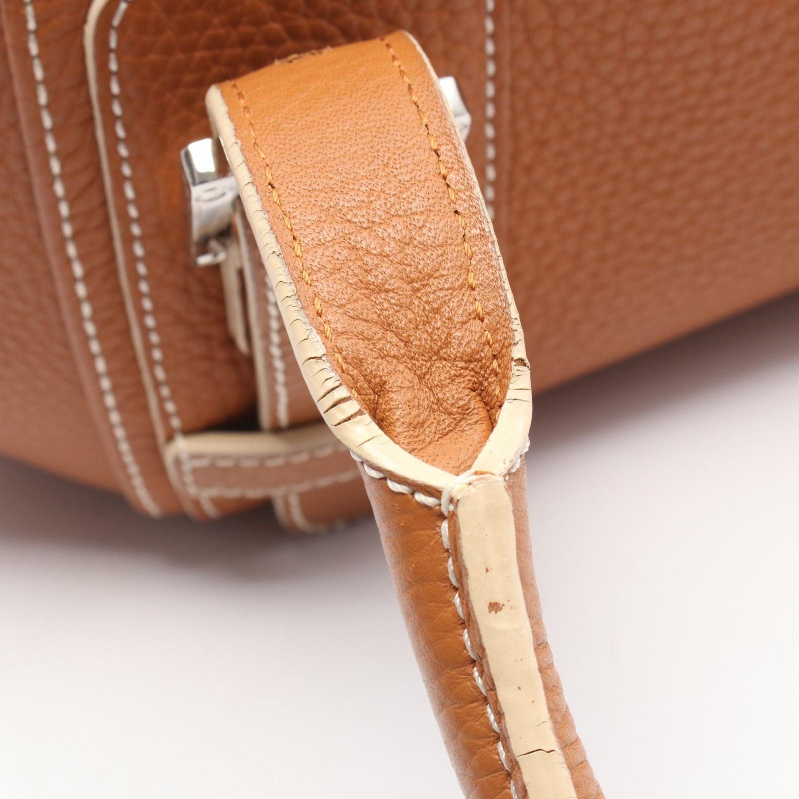 Loewe Senda Brown Leather Shoulder — view 6