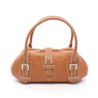 Loewe Senda Brown Leather Shoulder