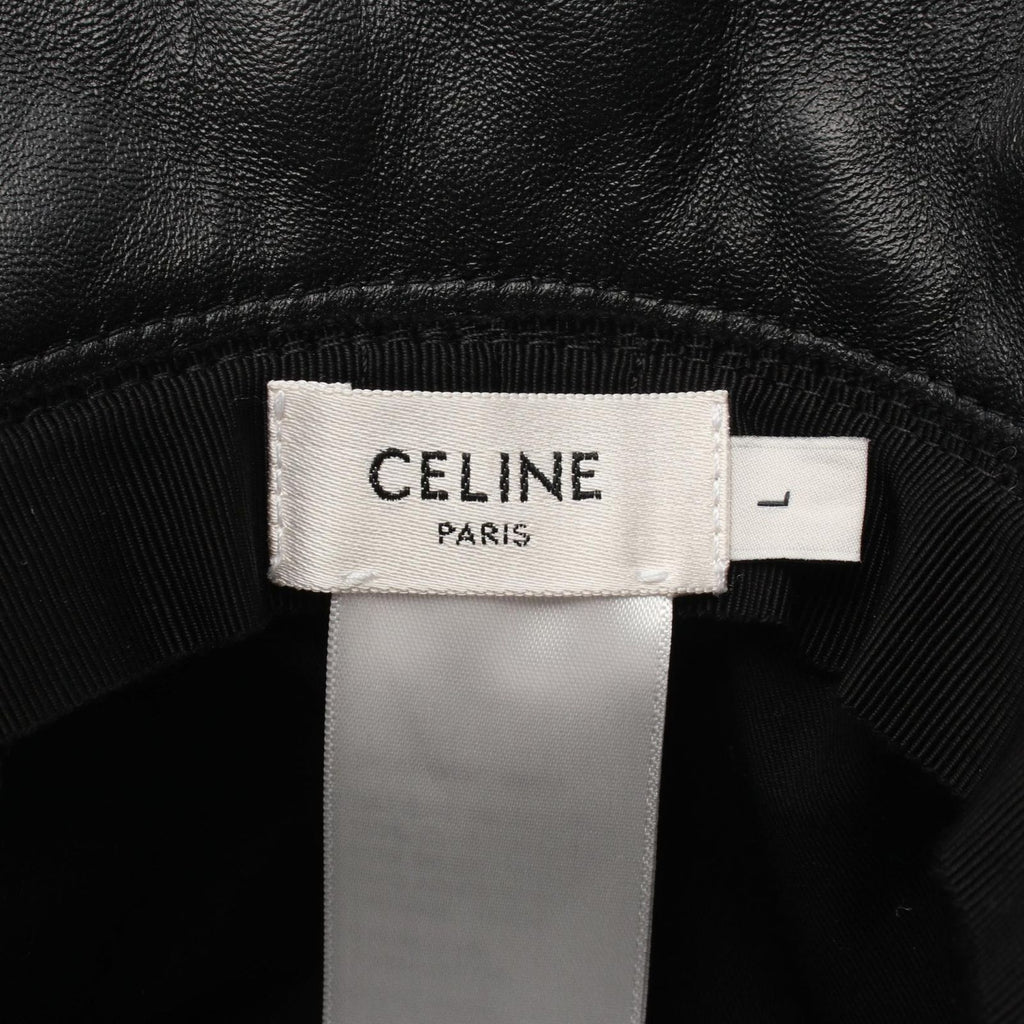 Celine Hat Triomphe Quilted Bucket — view 4