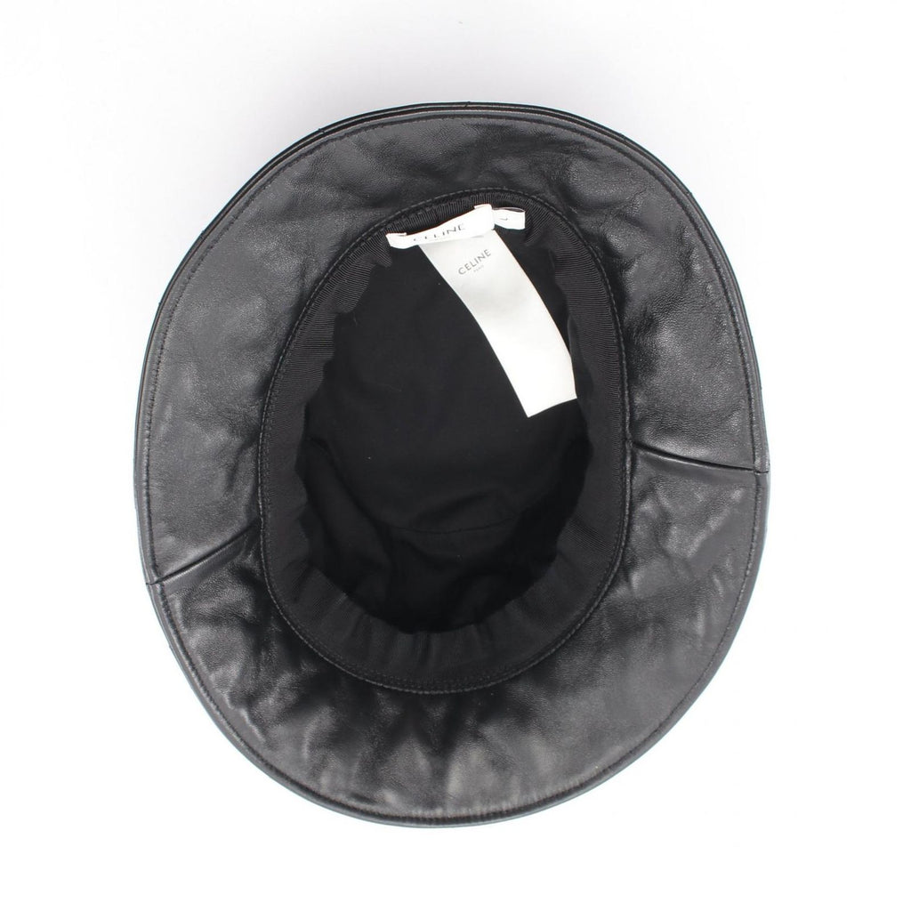Celine Hat Triomphe Quilted Bucket — view 3