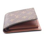 Louis Vuitton Bifold Wallet Portefeuille Marco NM Canvas — view 7
