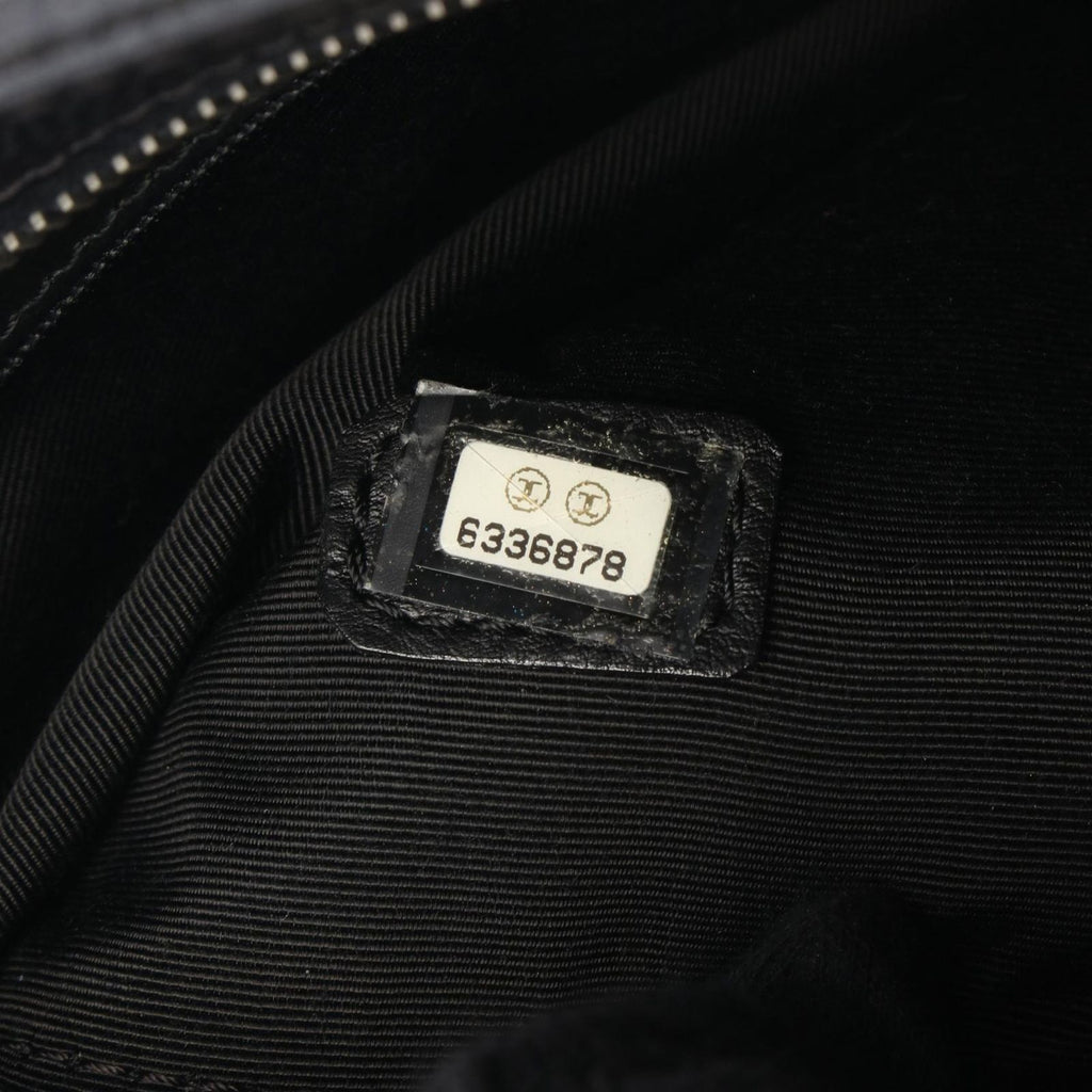 Chanel Tote Reissue Black Calf — view 5