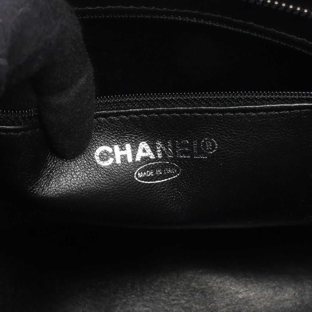 Chanel Tote Reissue Black Calf — view 4