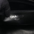 Chanel Tote Reissue Black Calf — view 4