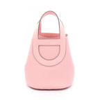 Hermes Handbag in the Loop 18 Rose Sakura Leather Calf in
