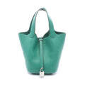Hermes Handbag Picotin Lock PM Vert Verdigo Leather