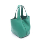 Hermes Handbag Picotin Lock PM Vert Verdigo Leather — view 2