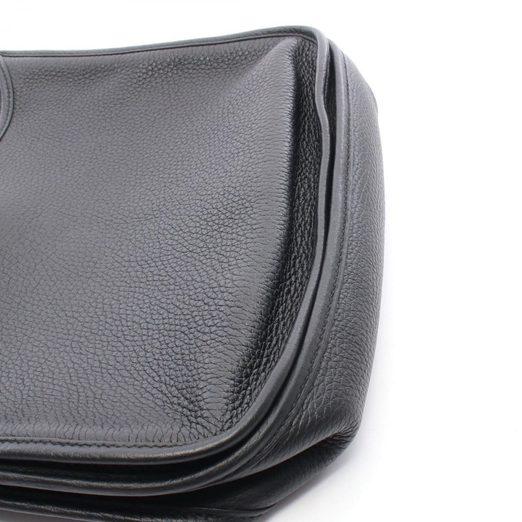 Hermes Shoulder Bag Evelyne 3 Trois PM Black Leather — view 6
