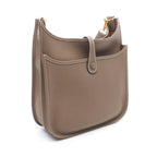 Hermes Shoulder Bag Evelyne 3 Trois PM Etoupe Leather — view 2