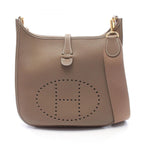 Hermes Shoulder Bag Evelyne 3 Trois PM Etoupe Leather