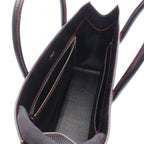 Hermes Tote White Bus GM Black Leather — view 3
