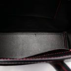 Hermes Tote White Bus GM Black Leather — view 7