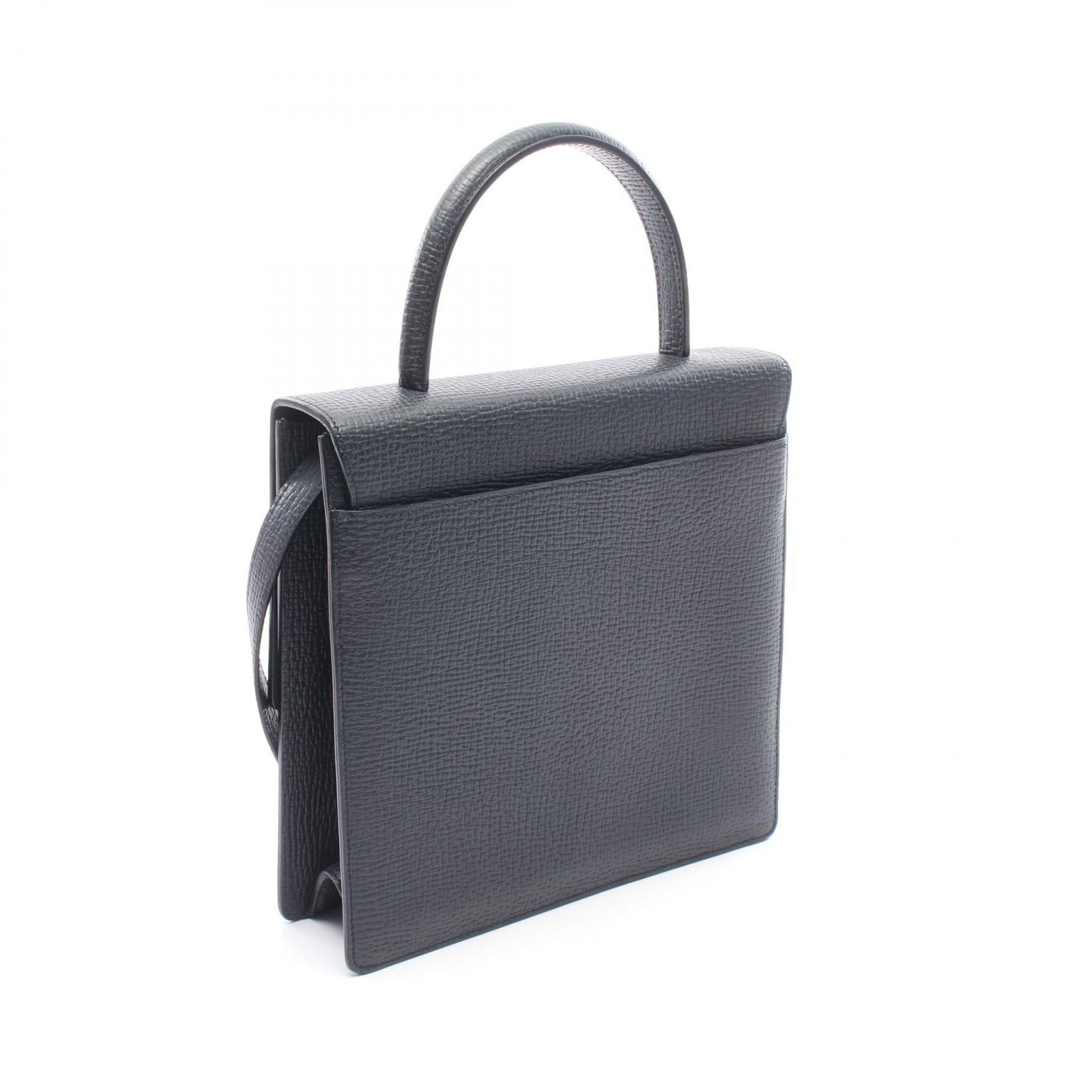 Loewe Handbag 2-Way Navy Leather — view 2
