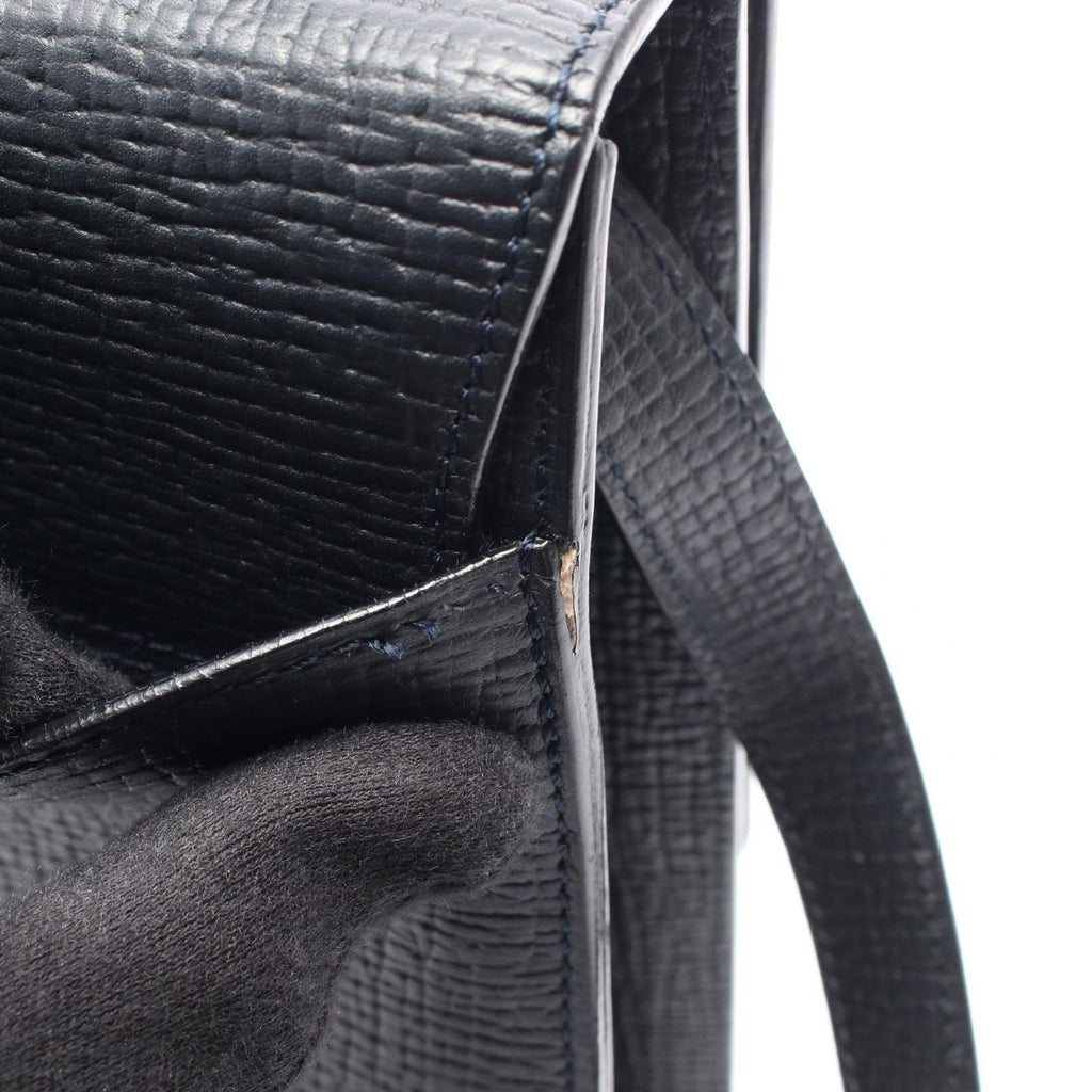 Loewe Handbag 2-Way Navy Leather — view 6