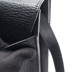 Loewe Handbag 2-Way Navy Leather — view 6